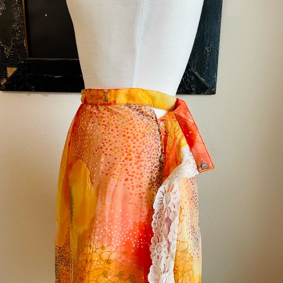 Vintage 1970’s Koos Van Den Akker Boho Skirt - Picture 4 of 6